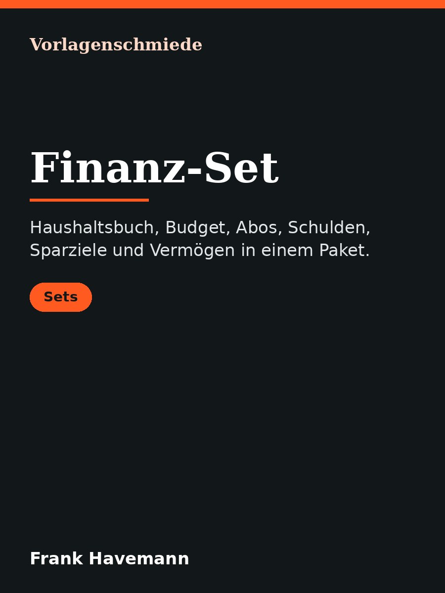 Finanz-Set