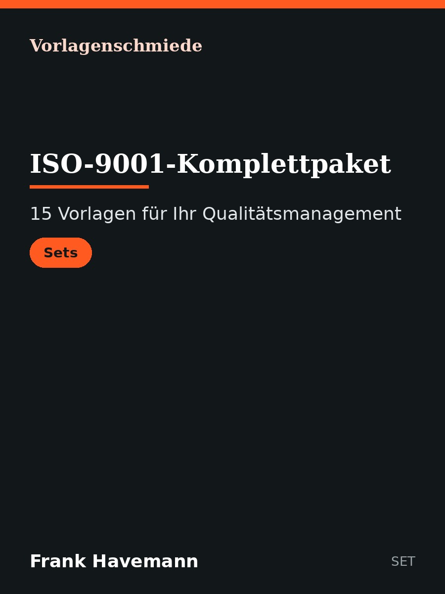 ISO-9001-Komplettpaket