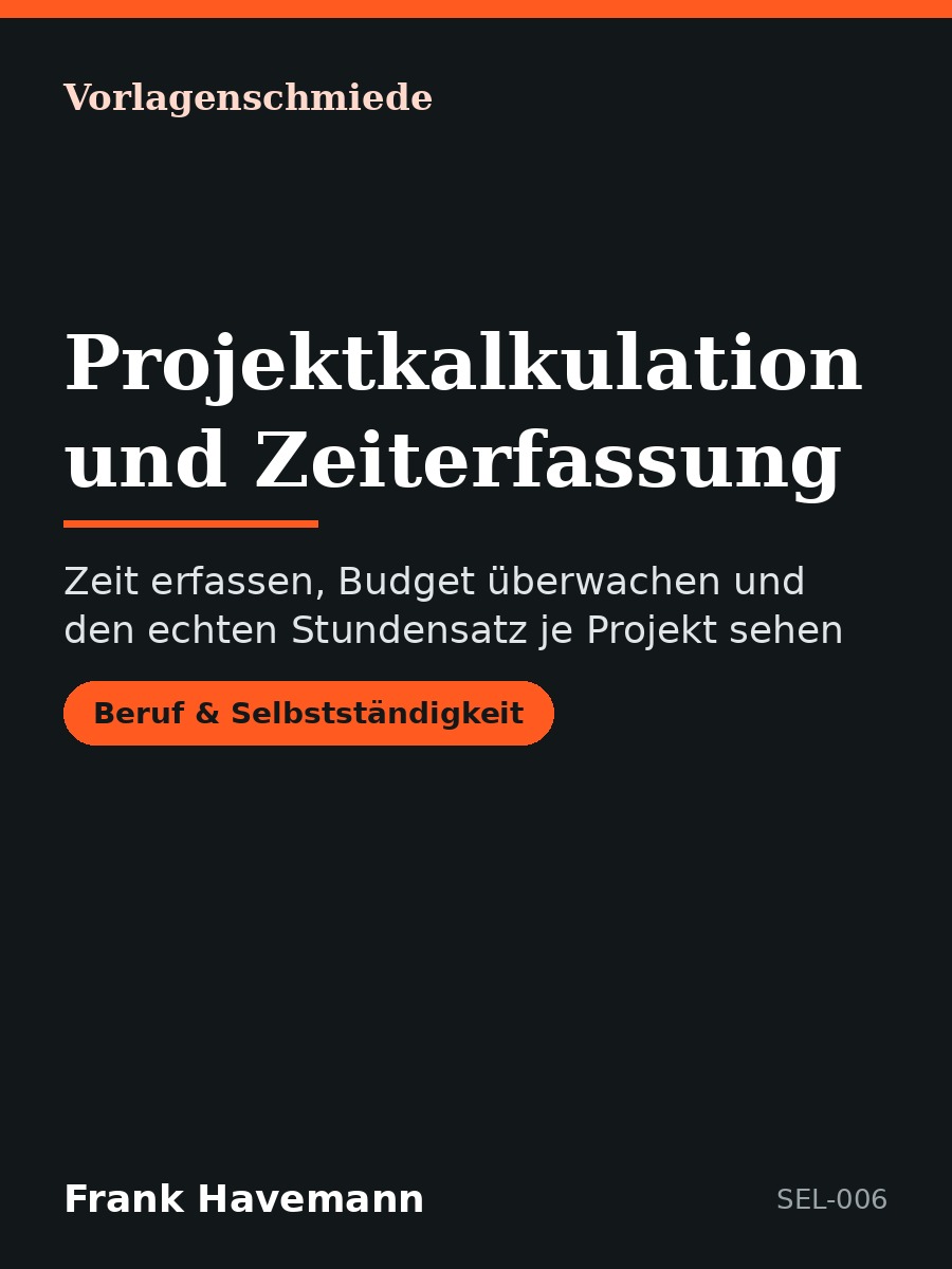 Projektkalkulation und Zeiterfassung
