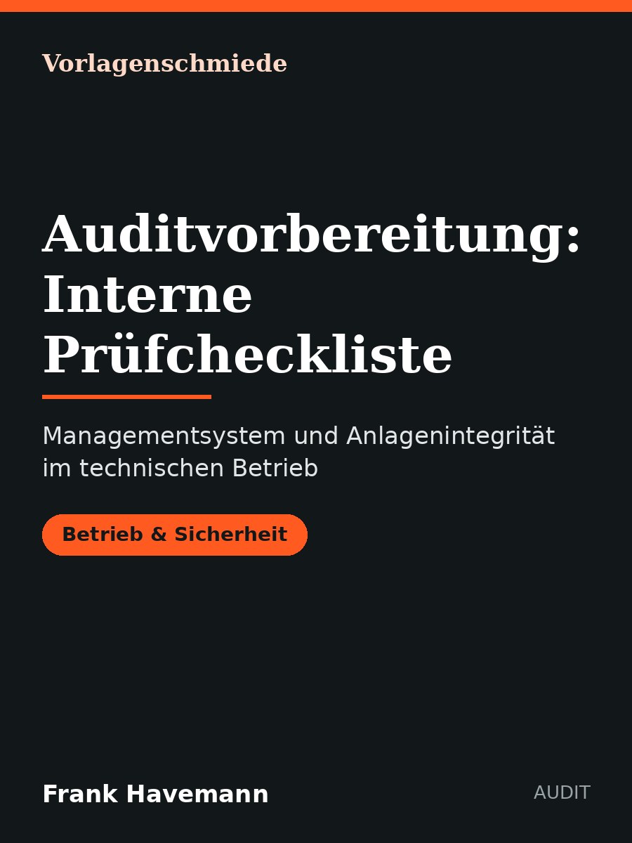 Auditvorbereitung: Interne Prüfcheckliste