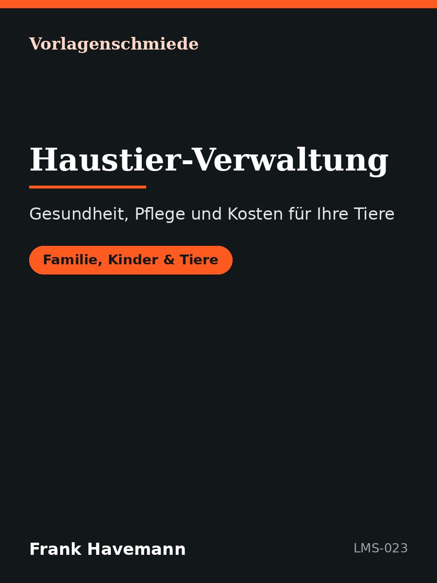 Haustier-Verwaltung