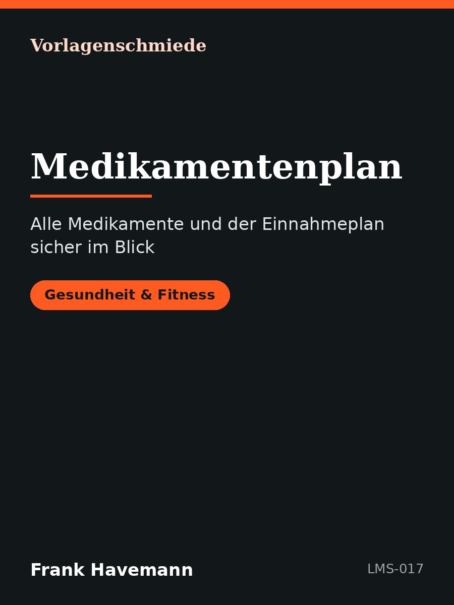 Medikamentenplan