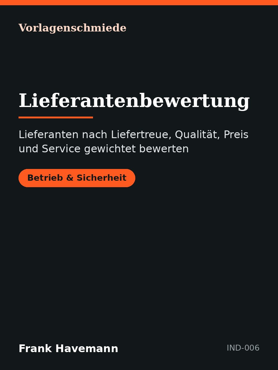 Lieferantenbewertung
