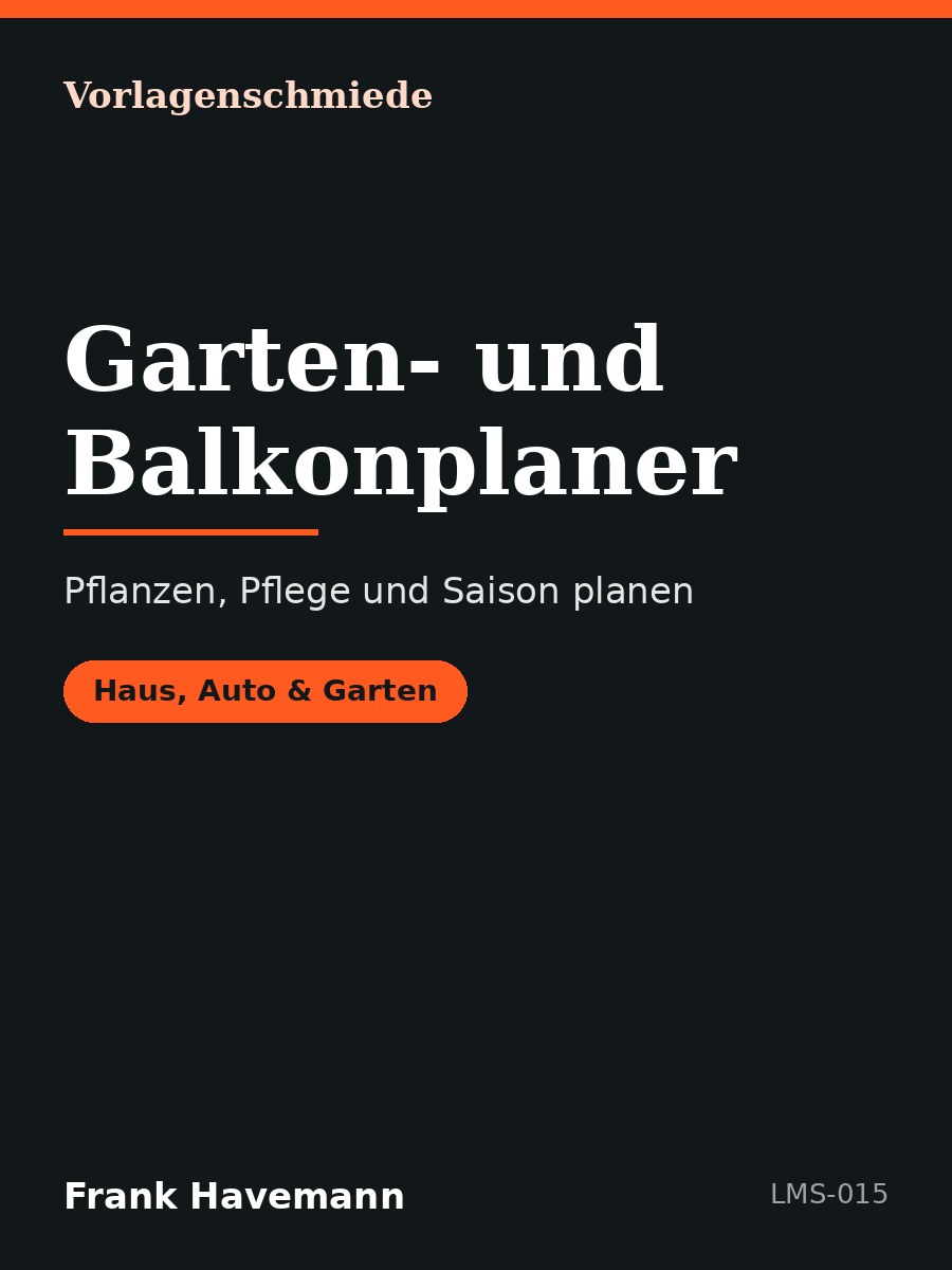 Garten- und Balkonplaner