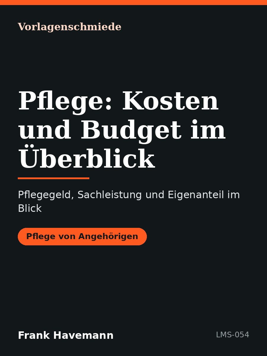 Pflege: Kosten und Budget im Überblick