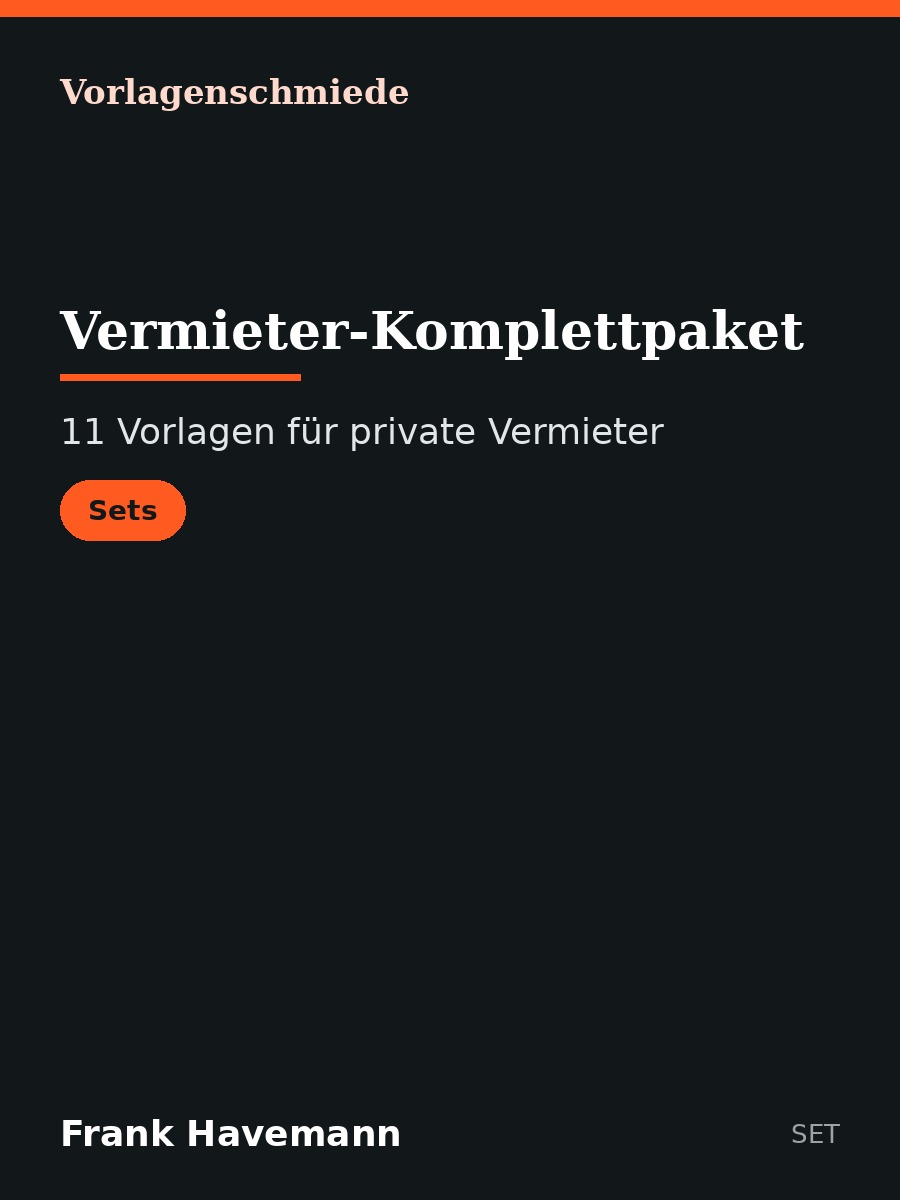 Vermieter-Komplettpaket