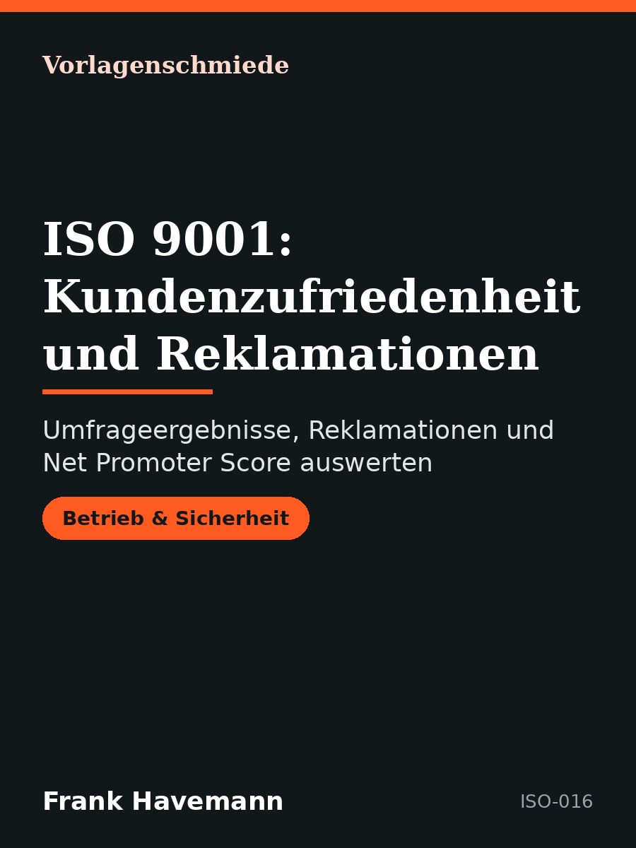 ISO 9001: Kundenzufriedenheit und Reklamationen