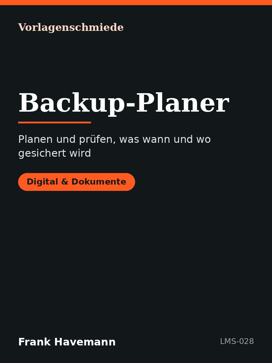 Backup-Planer