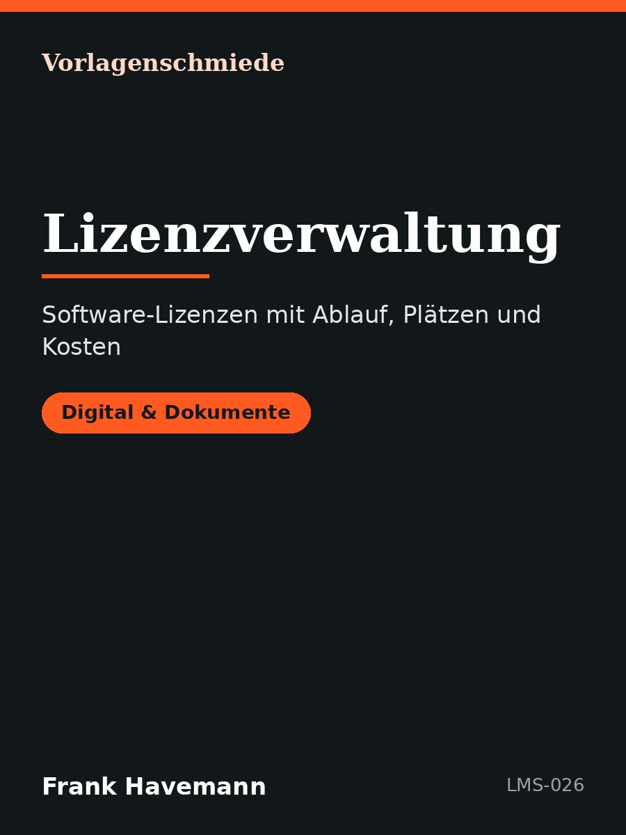 Lizenzverwaltung