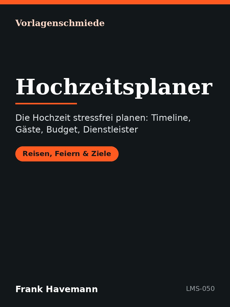 Hochzeitsplaner
